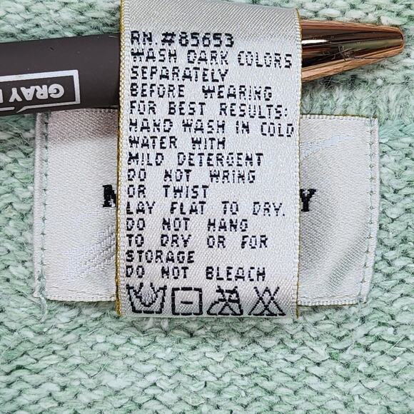 Vintage Monterey by Koret Sweater Women’s Large Angora Rabbit Hair Fair Isle Ski - Picture 12 of 12